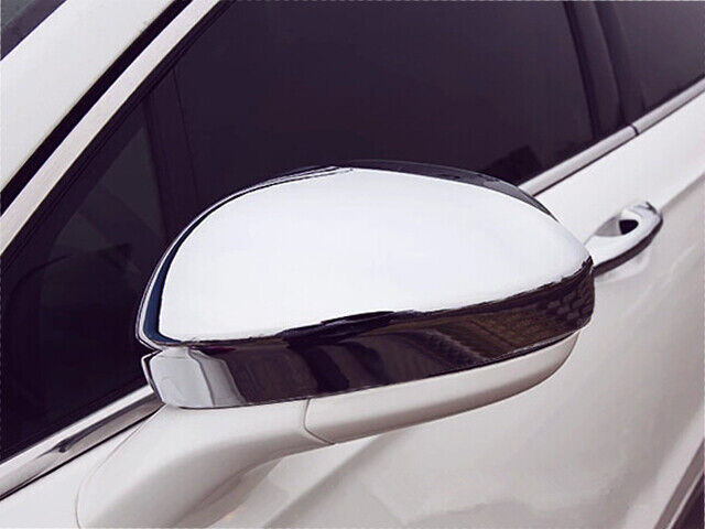 Chrome ABS plastic Mirror Cover 2Pc For 2013-2020 Ford Fusion