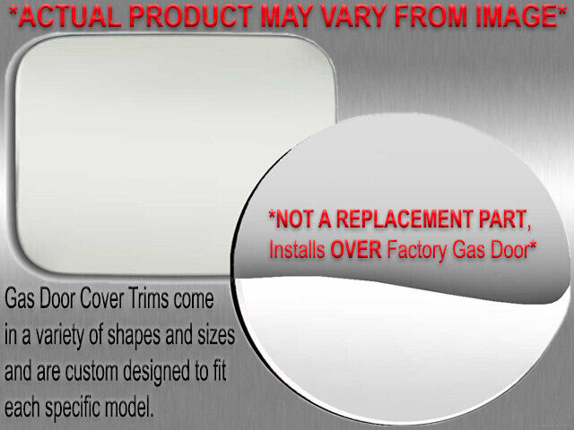 Stick-On Stainless Steel Gas Door Trim 1 Pc For 1999-2004 Chrysler 300M