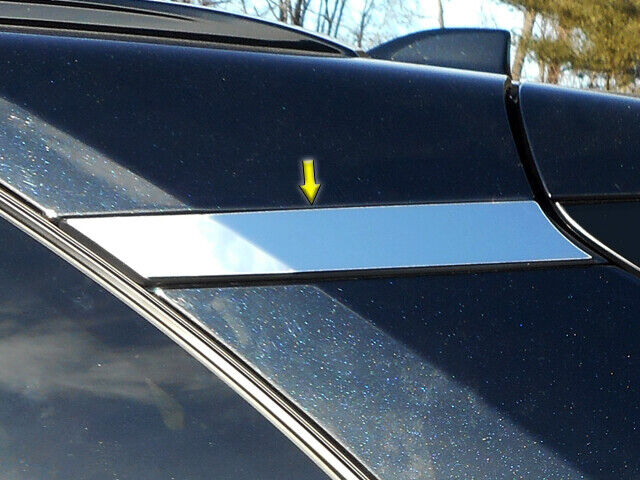 Stainless Steel Rear Window Trim 2 Pc For 2019-2023 Toyota Rav4