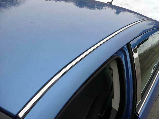 Stainless Steel Roof Insert 2 Pc For 2007-2010 Chrysler Sebring