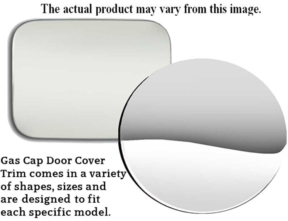 Stick-On Stainless Steel Gas Door Trim 1 Pc For 1998-2011 Lincoln Town Car dan