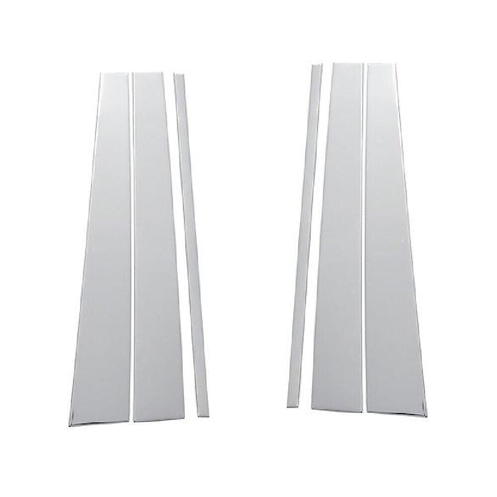 Stainless Steel Pillar Post Trim 6 Pc For 2018-2022 Nissan Kicks