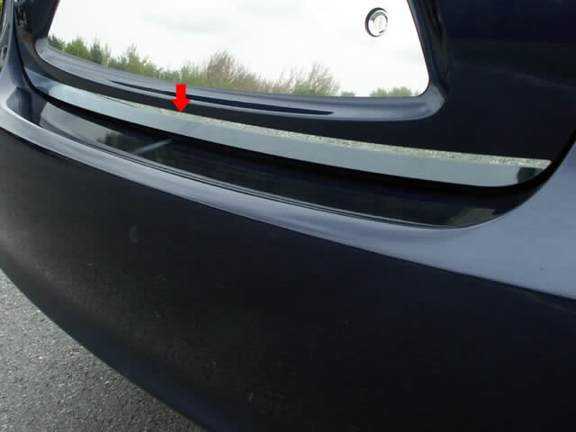 Stainless Steel Rear Deck Accent 1 Pc For 2007-2010 Hyundai Elantra