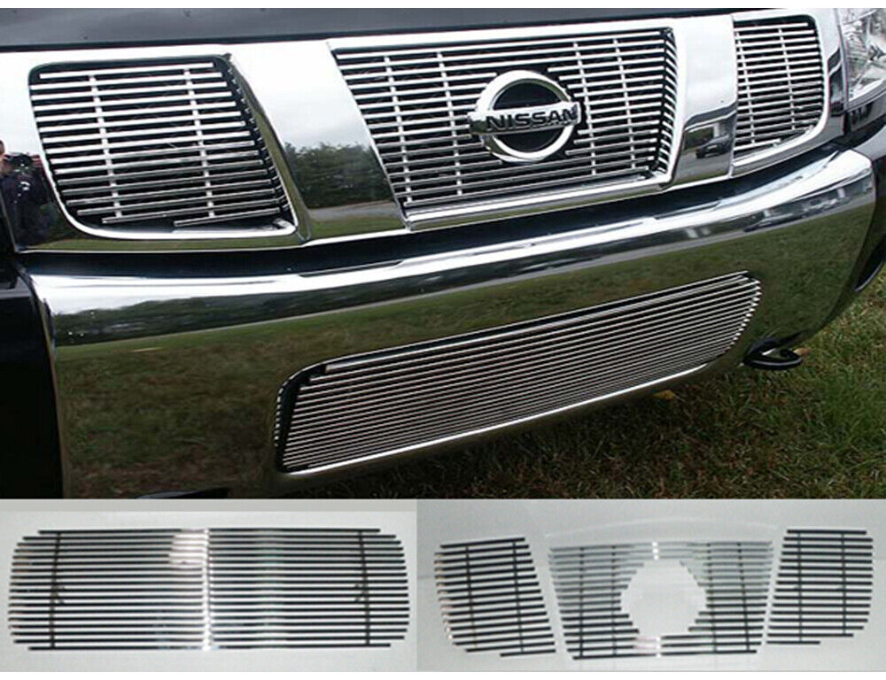 Grille Accent 4 Pc For 2004-2007 Nissan Armada