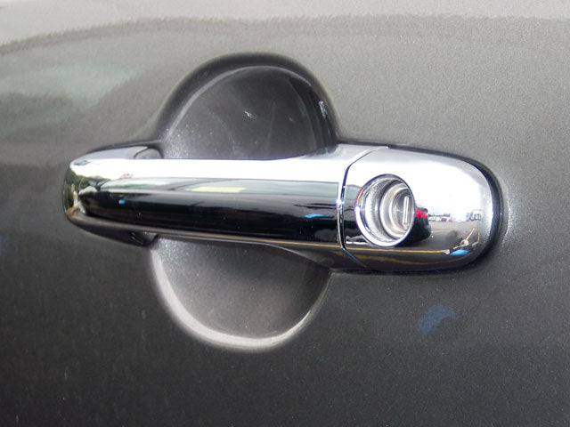Chrome Plated ABS Plastic Door Handle Cover Kit 9 Pc