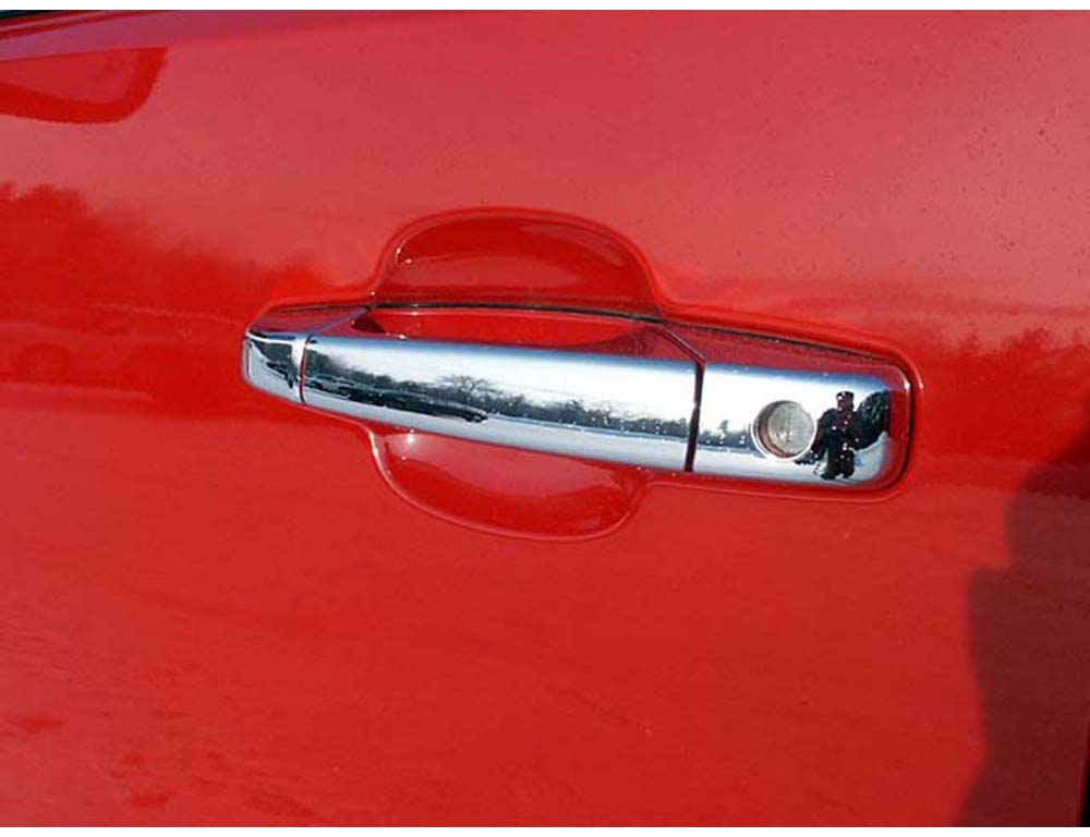 Chrome Plated ABS Plastic Door Handle Cover Kit 16 Pc