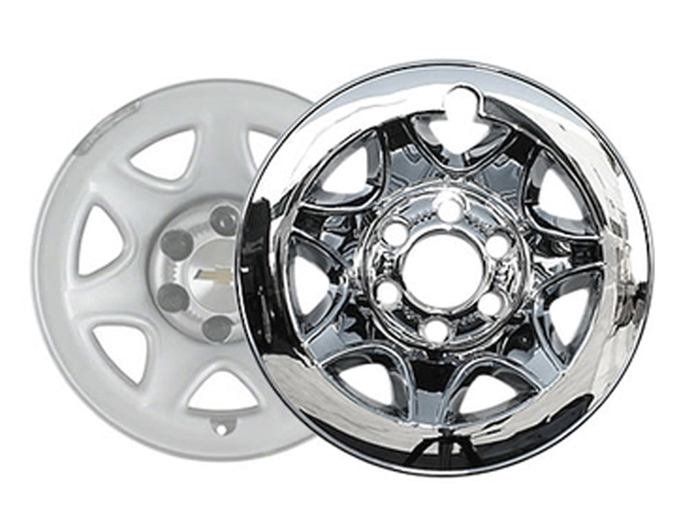Chrome Plated ABS Plastic Wheel Cover 4 Pc