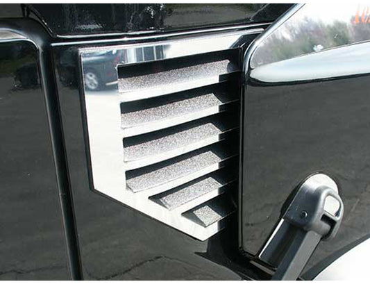 Stainless Steel Cowl Vent Accent Trim 2 Pc