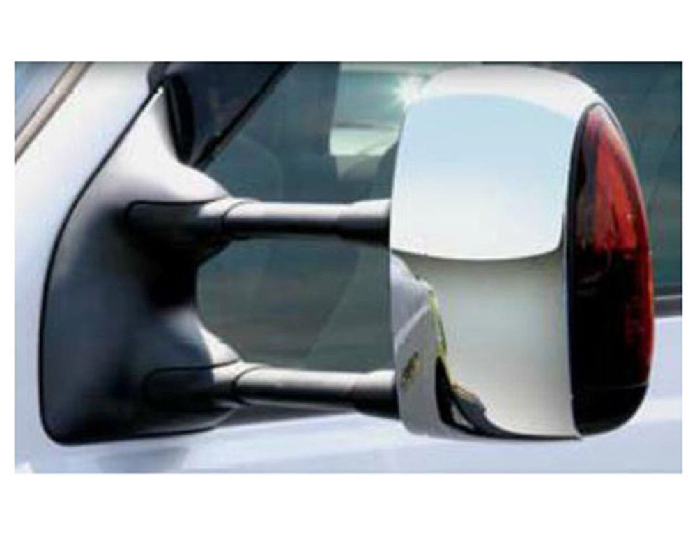 Chrome Plated ABS Plastic Mirror Cover Set 2 Pc