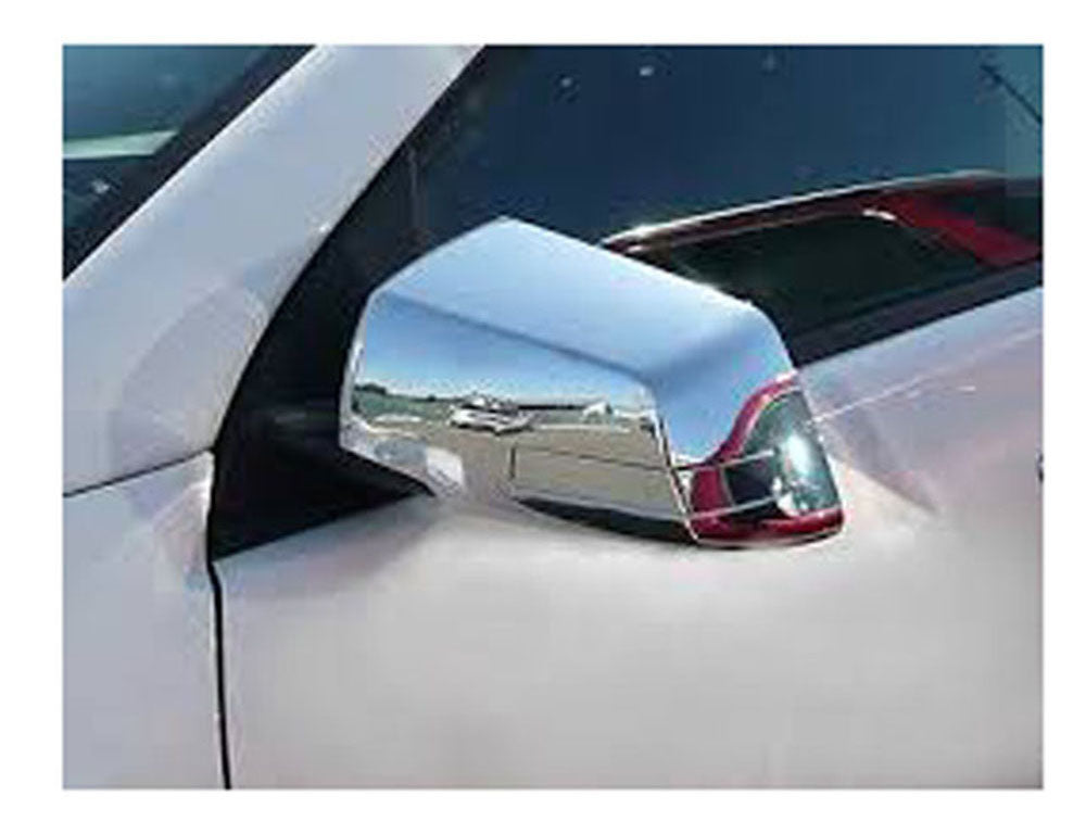 Chrome Plated ABS Plastic Mirror Cover Set 4 Pc
