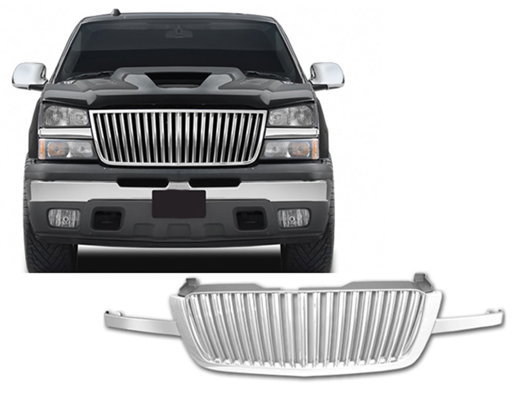 Chrome Plated ABS Plastic Billet Grille Overlay 1 Pc