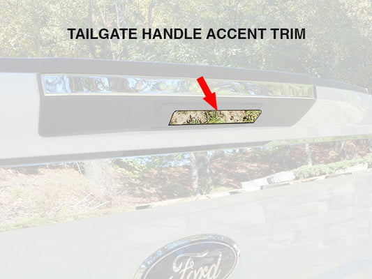 Stainless Steel Tailgate Handle Accent Trim 1 Pc