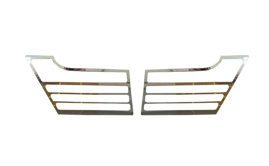 Stainless Steel Tail Light Accent Trim Set 2 Pc