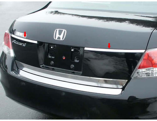 Stainless Steel Trunk Hatch Accent Trim 2 Pc